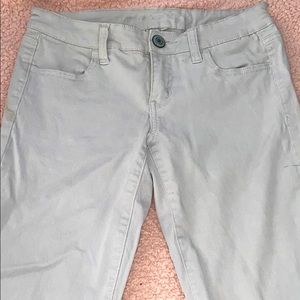 American Eagle Jeans Light Gray